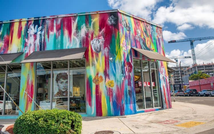 Wynwood quartiere: murales