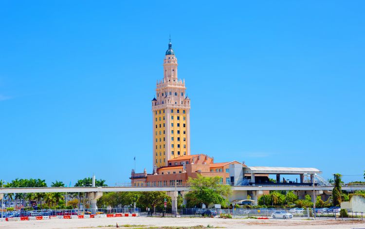 Viaggio a Miami: vista di Freedom Tower 