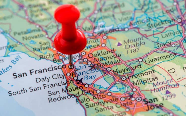 Cosa vedere a San Francisco: mappa city