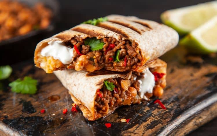San Francisco cibo tipico: il burrito